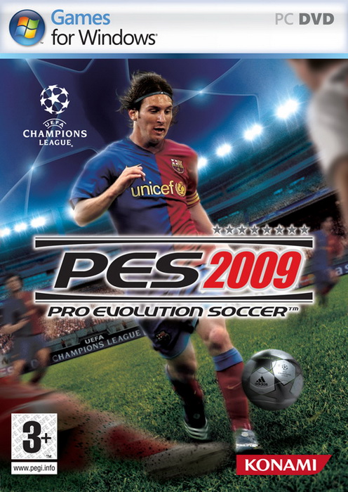 Постер Pro Evolution Soccer 2009 (2008/ENG) бесплатно