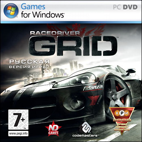 Постер Race Driver: GRID (2008/RUS) бесплатно
